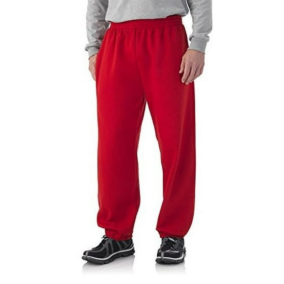 Fol Flc Pant Maroon Heather Small