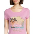 thumbnail image 4 of Wound Up Juniors Joshua Tree California Short Sleeve Graphic T-Shirt, 4 of 5