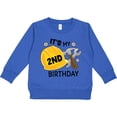 thumbnail image 2 of Inktastic Its My 2nd Birthday with Construction Tools Toddler Sweatshirt, 2 of 4