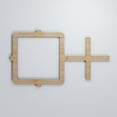 thumbnail image 5 of Ekena Millwork 19 7/8"W x 11 3/8"H x 3/8"T Small Carlisle Decorative Fretwork Wood Wall Panels, Birch, 5 of 6