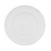 CAC China FDP-23 Paris-French Round 12-Inch Super White Porcelain Thin Flat Design Plate, Box of 12