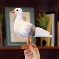 thumbnail image 2 of Simulated Seagull Artificial Birds Realistic Garden Decor Photo Props 1pcs Feather Seagull, 2 of 8
