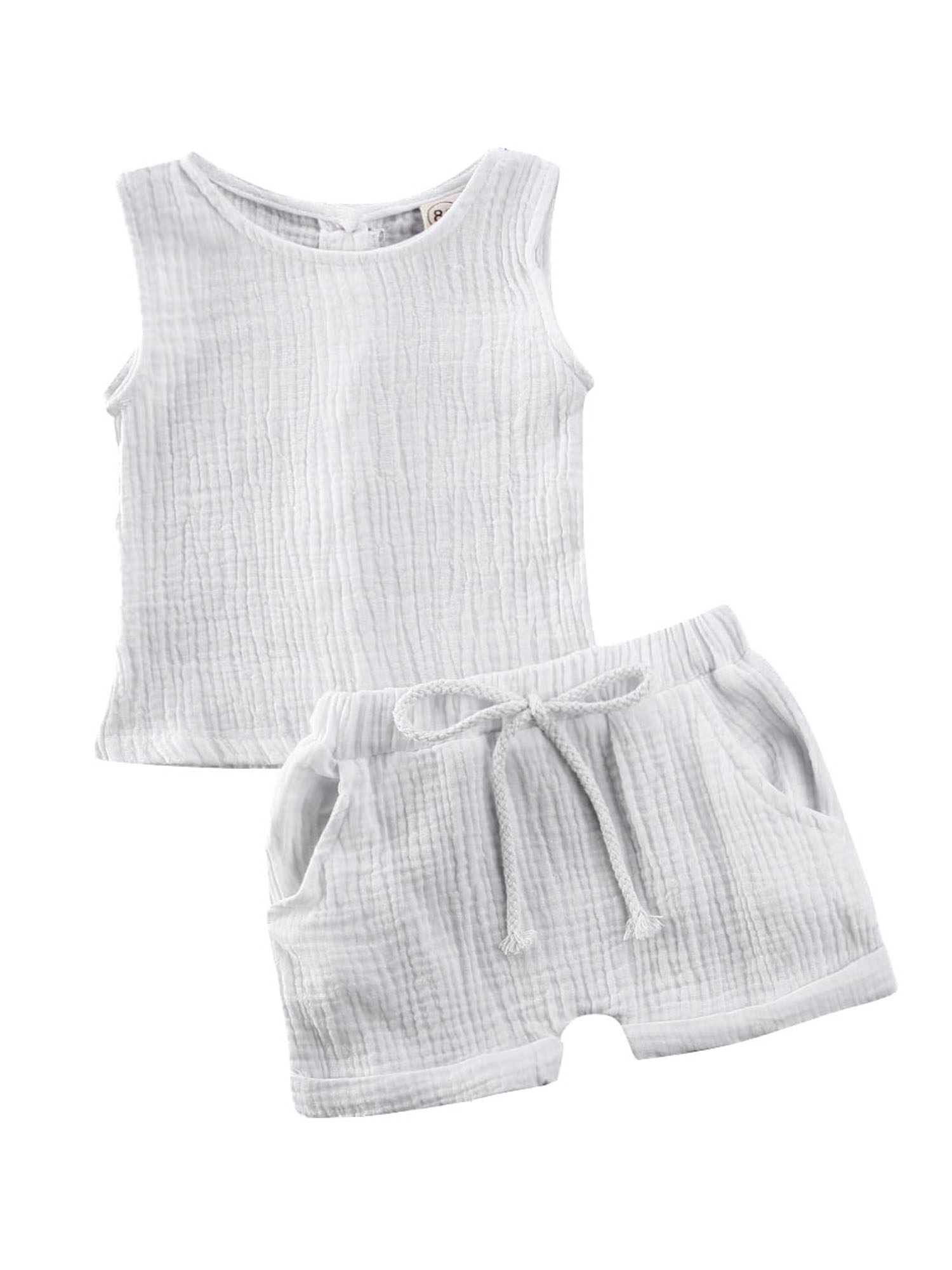 baby linen shorts