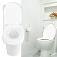 thumbnail image 5 of Water-Soluble Toilet Seat Paper Pad Disposable Toilet Seat Cover Mat for Travel Use, 5 of 8