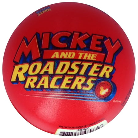 - Disney Foam Ball Mickey Roadster Racers 3 Inch Kids Sports and Play