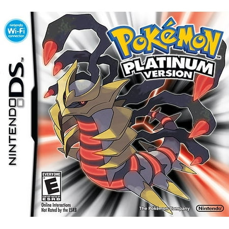 Pokemon Platinum Version - Nintendo Ds Console Pokemon Video Games, ESRB Everyone, Refurbished Condition