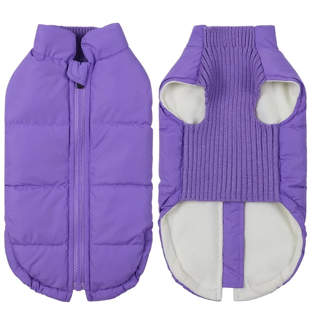 Winter Dog Clothes For Small Dog Warm Pet Dog Coat Jacket Windproof Padded Clothes Puppy Outfit Vest Yorkie Chihuahua Clothing ShopWise Round