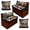 Bear USA Flag, variant on Chririnla 2 Set RV Dinette Cushion Covers Booth Set with Pillow Cover Blue Print Camper Cushion Covers Couch Cover RV Sofa Covers Stretch Washable RV Bench Seat Covers for Dinette