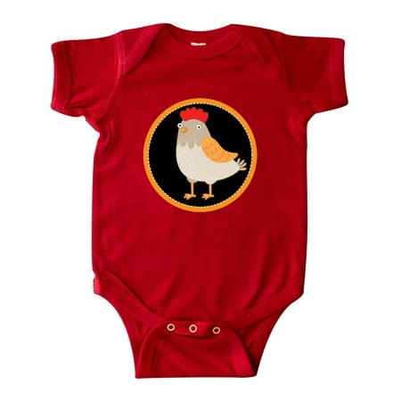 

Inktastic Chicken Farmer Hen Gift Baby Boy or Baby Girl Bodysuit