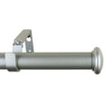 thumbnail image 1 of MERIVILLE 1-Inch Diameter Granville End Cap Single Window Treatment Curtain Rod, 48-Inch to 84-Inch, Pewter, 1 of 1