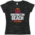 thumbnail image 3 of Inktastic Sunset Huntington Beach Women's T-Shirt, 3 of 5