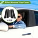 thumbnail image 2 of Recortes de Pilar de Ventana Únicos para Chevy Equinox 2018-2023, Pegatinas Antirayaduras para la Parte Delantera y Trasera, Izquierda y Derecha, Cubierta de 6 Piezas en Negro, 2 of 8