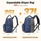 thumbnail image 2 of Mochila para Pañales Tonyeee Azul Expandible 25-37L, 2 of 7