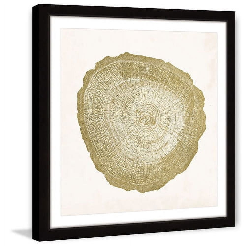 "Tree Ring IV" Framed Painting Print