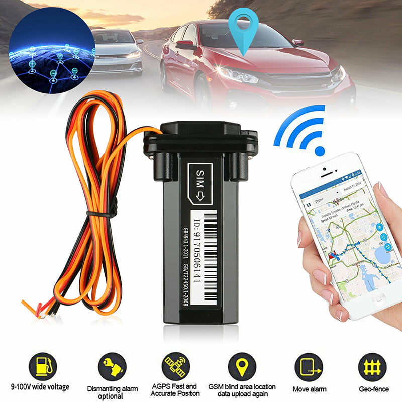 Gps Tracker Car Anti-Theft Vehicle Tracker Real-Time Gps Gsm Gprs Gps Locator With Remote Control Move Alarm By SMS 