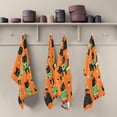 thumbnail image 5 of Multi-Purpose Kitchen Towels 28x18 Inch Dishcloths with Hanging Loop Decorative and Practical Towels for Kitchen, Dining Cartoon Black Cats Pattern, 5 of 7