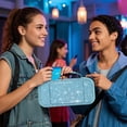 thumbnail image 3 of FINTIE Case for Nintendo Switch 2 (2025), Shockproof Hard Shell Carrying Cover Portable Protective Travel Bag with 20 Game Card Slots & Inner Pocket, Glittering Blue, 3 of 10