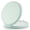 Cyan, variant on Compact Mirror Bulk Pack of 6 Double-Sided 1X and 2X Magnifying Metal Makeup Mirrors Round Silver Vanity Mirrors