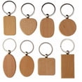 thumbnail image 1 of Llavero de madera con grabado láser Llavero de madera de haya Llavero de madera Regalo conmemorativo de graduación, 1 of 2