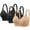 Beige#1, variant on Bras 3PCs Push Up Bra for Women Plus Size Comfort Brassiere Wide Back Underwire Bra Hide Back Fat Smoothing Bra Seamless Underwire T-Shirt Bra Gathering Solid Bra 4XL