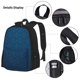 thumbnail image 3 of Easygdp Dark Blue Mochila para Niños y Niñas con Set de Caja de Almuerzo y Estuche para Lápices 3 en 1, Mochila Escolar Estampada para Adolescentes, 3 of 7