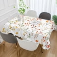 thumbnail image 2 of Yayeee Tablecloths 60" x 120" Rectangle Wrinkle Resistant Party Table Cover, Small Floral Pattern, 2 of 8