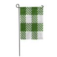 thumbnail image 1 of NUDECOR Abstract Moss Green Gingham Checkered Diagonal Garden Flag Decorative Flag House Banner 28x40 inch, 1 of 1