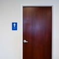 Men's Restroom Signs, Bathroom Door Signs for Offices