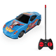 thumbnail image 1 of Radio Control Auto Deportivo con Calcomanías, Juguete Control Remoto para Niños azul Mediano, 1 of 6