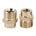 thumbnail image 3 of JZROCKER Thread Quick Connector Brass Adapter Garden Irrigation Connector Drip Hose Fittings Garden Watering, 3 of 9