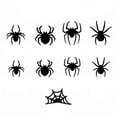 thumbnail image 2 of Dalxymotic Halloween LED Window Sticker, Flashing Party Decoration Accent, Holiday Lighted Detail, Fall Decor, Halloween Decorations Indoor Outdoor for Window, Wall, Home, Shelf, 2 of 5