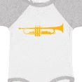thumbnail image 4 of Inktastic Trumpet Gold Brass Music Instrument Boys or Girls Baby Bodysuit, 4 of 5
