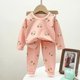 thumbnail image 1 of Pijamas navideños para niños y niñas, ropa de dormir de algodón, conjunto de 2 piezas para el hogar, Otoño e Invierno, 1 of 4