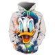 thumbnail image 3 of Sudadera con capucha para hombre y mujer con estampado 3D de la serie de animación del pato Donald de otoño de 2024, jerséis de moda de moda, los más vendidos más recientes, 3 of 5