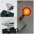 thumbnail image 2 of 1 Pair Motorcycle LED Modified 12V Light Retro Motorbike Indicator Turn Lights, 2 of 8