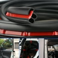 thumbnail image 3 of Elegant Choise For Chevrolet Car 16.4Ft B-Shape Door Edge Seal Strip Rubber Edge Strip Seal, 3 of 12
