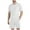 White, variant on Kilaqueen 2 Piece Sets for Men Summer Beach Casual Tracksuit Sports Shirt and Shorts Set Solid Color Crew Neck Short Sleeve Tops & Drawstring Shorts Sets for Running Fitness Exercise
