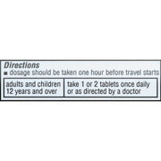 Meclizine HCL 25 mg 100 Count Chewable Tablets