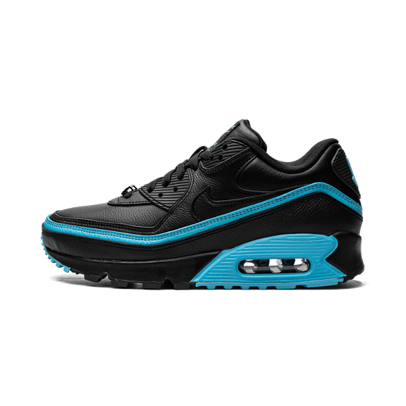 NIKE MENS Air Max 90 / UNDFTD "Undefeated Black/Blue Fury" CJ7197 002 from Stadium Goods