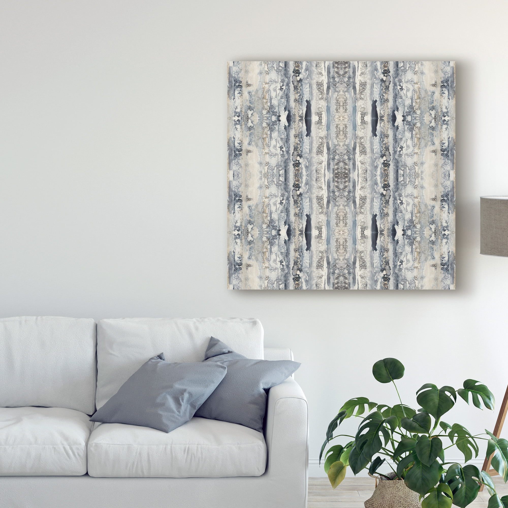 Trademark Fine Art 'Mirrored Strata II' Canvas Art by Jennifer Goldberger