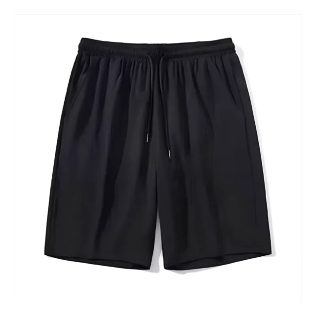 Bermudas De Seda De Hielo Y Bermudas Para Hombre Moda Casual