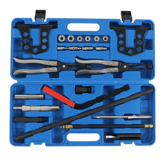 Ensemble d'Outils de Service de Tête de Cylindre avec Boîtier de Stockage Robuste Facile à Transporter pour Enlever les Ressorts de Soupape d'Installation