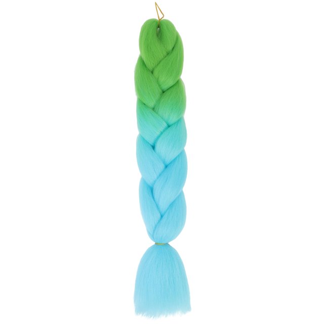 100 g cada una. Cabello sintético para trenzas de 24 pulgadas, resistente al calor, versátil para trenzas de ganchillo y extensiones de cabello