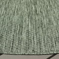 thumbnail image 4 of SAFAVIEH Beach House Jacinth Solid Indoor/Outdoor Area Rug, Green, 6'7" x 6'7" Round, 4 of 16