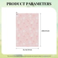 thumbnail image 4 of Easygdp Cute Bunny Golf Towel 24x16in for Men and Women with Carabiner Clip for Easy Attachment, 4 of 8