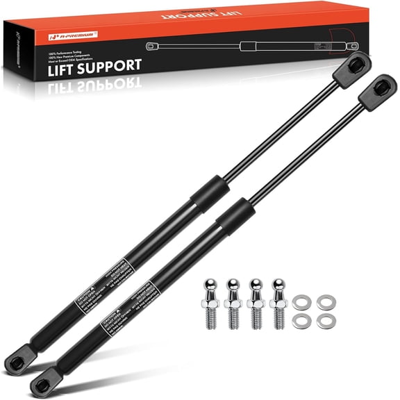 A-Premium 12.20 inch 24lb Lift Supports Gas Spring Shock Struts Replacement for Toolbox Cabinets Sliding Window Storage Bed Bench Lids Basement Door Boat Hatch 2-PC Set
