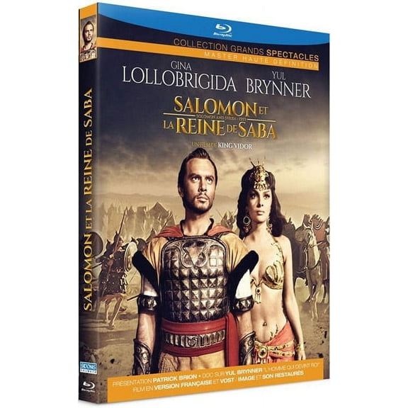 Solomon and Sheba (1959) [ Blu-Ray, Reg.A/B/C Import - France ]