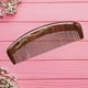 thumbnail image 5 of Peine desenredante de dientes anchos, peine de madera natural antiestático para cabello rizado, ondulado y liso., 5 of 8