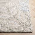 thumbnail image 5 of Safavieh  Hand-Tufted Jardin Osuma Country Wool Rug 6' x 9' - Light Grey/Ivory, 5 of 5