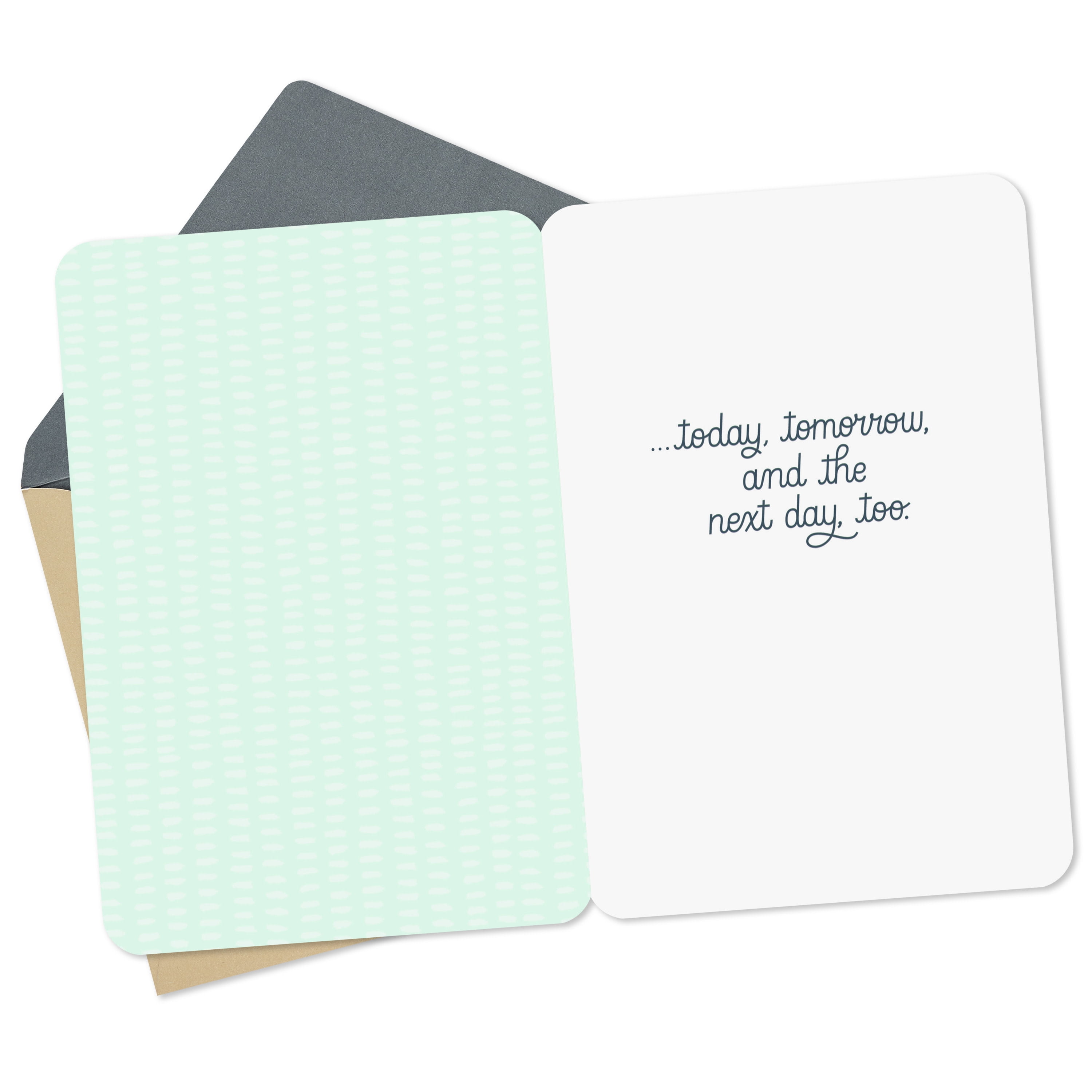 Hallmark Just Because Thinking of You Card (Today and Tomorrow)